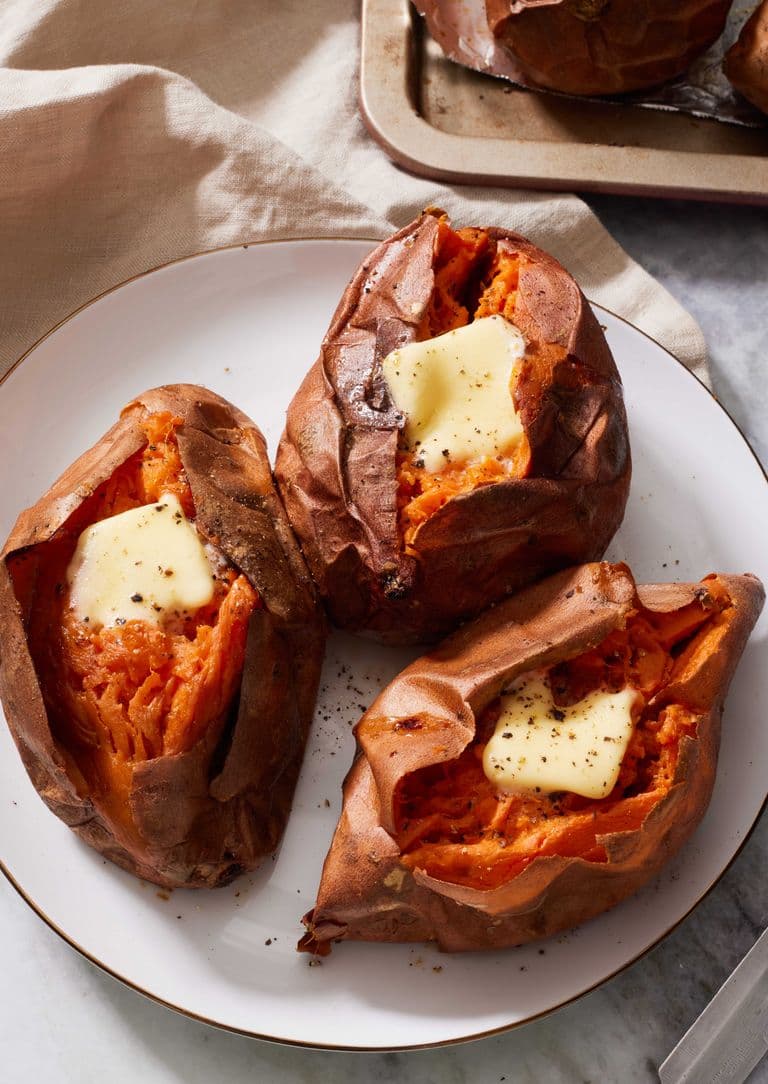 Perfect Baked sweet Potato